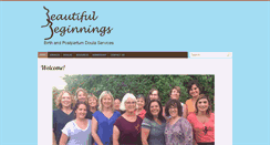 Desktop Screenshot of beautifulbeginnings.org